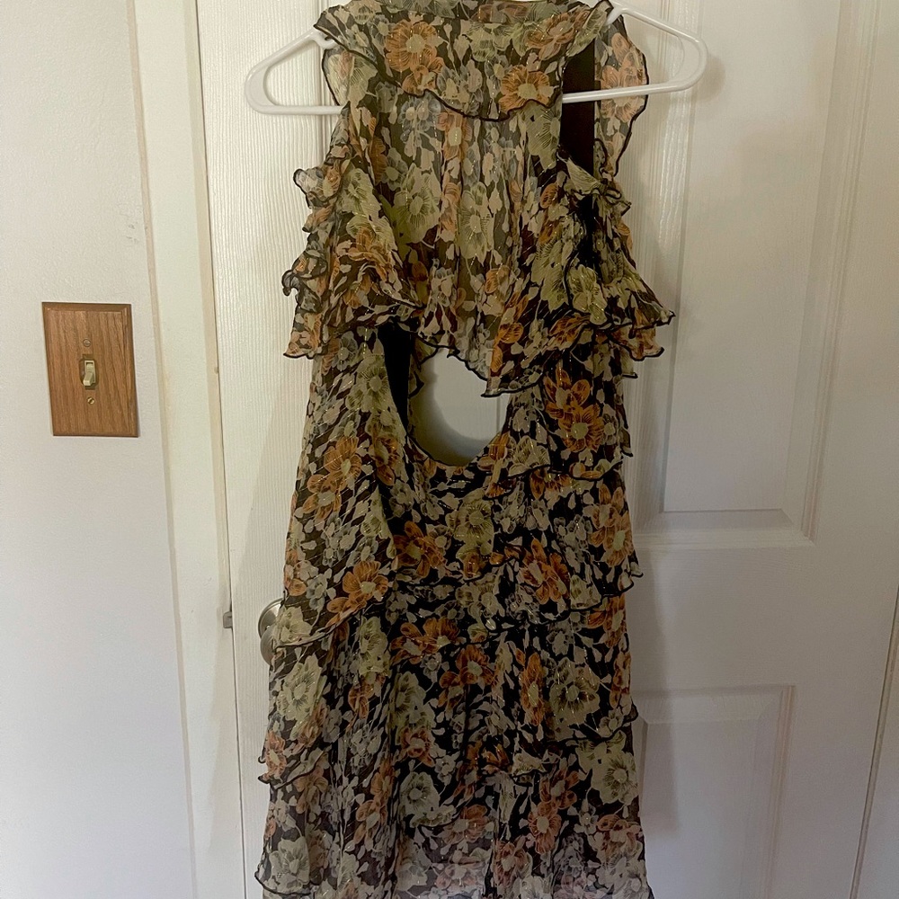The Kooples Ruffle Floral Dress - Picture 6 of 6